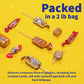 Canels La Vaquita Mix Bag - Assorted Candy Mix of Caramels, Coconut, Chocolate, and Pecan Soft and Hard Candy, 2.0 lb
