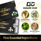 Dialed Gum Caffeine Gum - 50mg Caffeine, Sugar-Free, No Aspartame, 24pc - Cool Mint Flavor