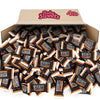 Hershey Zero Sugar Caramel Filled Chocolate Candy 4 Pound Approx 200 Pieces - Individuuly Wrapped Sugar Free candy Bars For Part