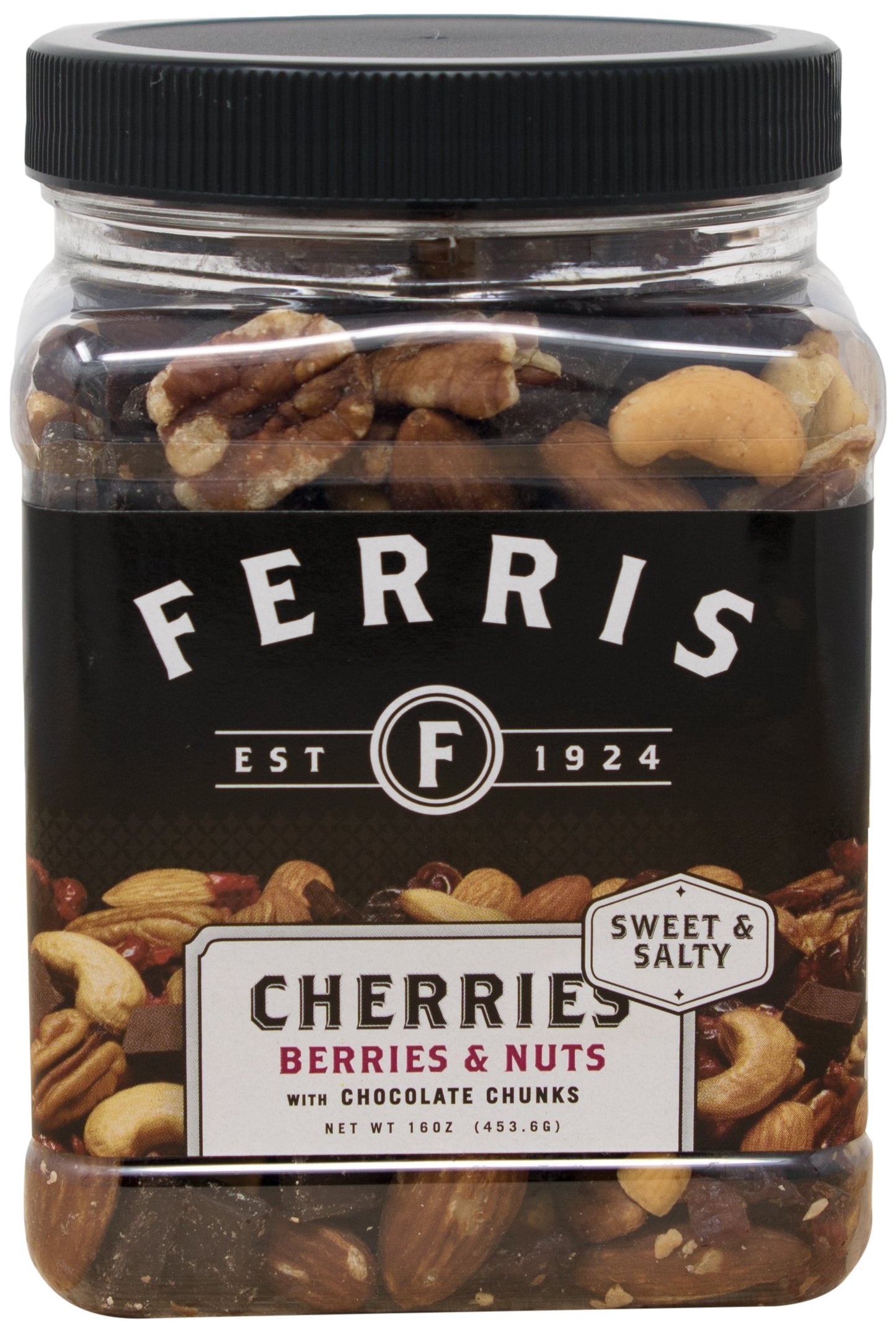 Ferris Coffee & Nut Chocolate Chunks Roasted & Salted Mix, 16 Ounce