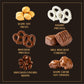 Snackberry Premium Chocolate Gift Box - Gourmet Assortment With Chocolate Pretzels, Maple Nuts, Yogurt Pretzels & Milk Chocolate