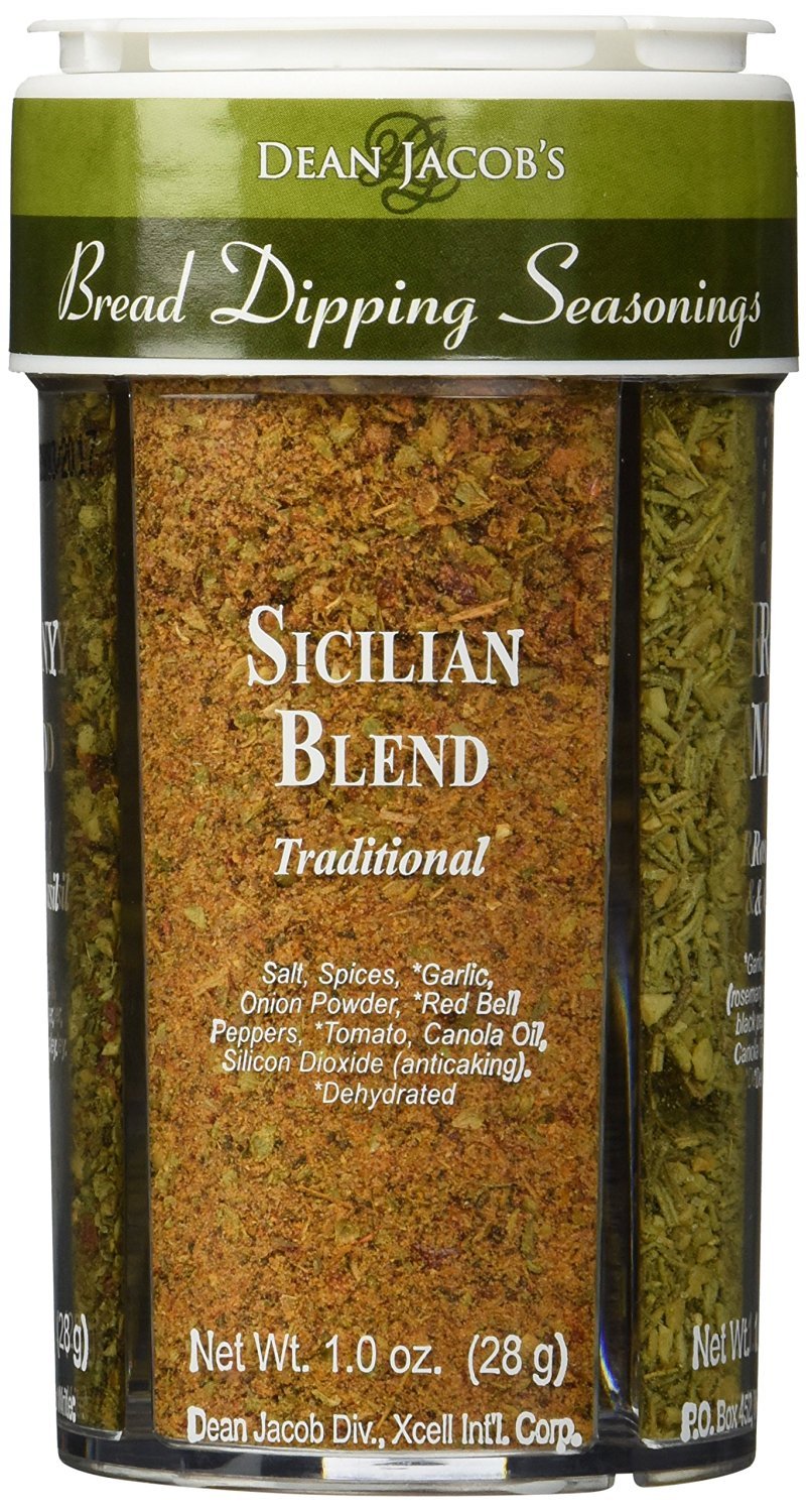 Dean Jacob's 4in1 Bread Dipping Seasonings 4 oz. (Pack of 6)