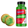 Bakerpan Green Sanding Sugar for Baking & Cookie Decorating - 5 Ounce Edible Green Sugar Sprinkles for Cookies, Cakes, Cocktails