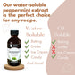 Pure Peppermint Extract - 2 Oz - Water-Soluble - By Harvest Moon Delights - Peppermint Extract For Baking, Ice Cream, Drinks, An