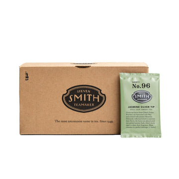 Smith Teamaker Jasmine Silver Tip No. 96 Green Tea with Jasmine Blossoms, Caffeinated, Sugar-Free, Sustainably Grown, Full Leaf 