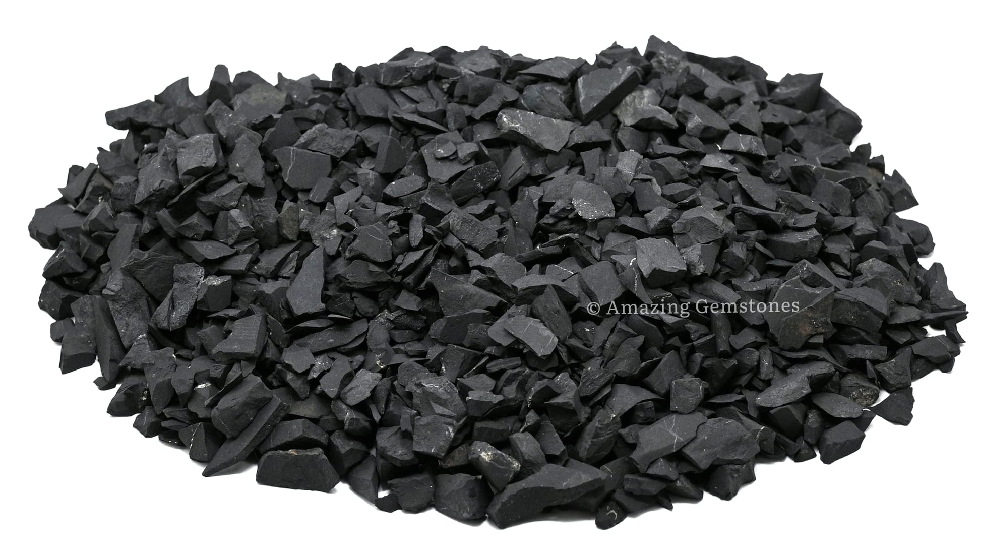 Raw Shungite Stones For Water - 1Lb Shungite Carbon Water Filter - Water Purification Rock - Healing Stones For Home Garden Deco