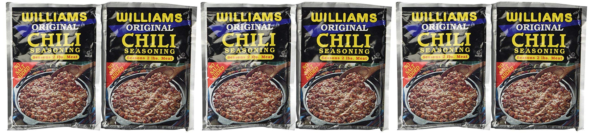 Williams, Ssnng Chili Original 1 oz (Pack of 12)