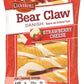 Cloverhill Bear Claw Strawberry Cheese Danish, 4.25 Ounce - 36 per case.