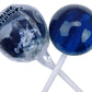 Original Gourmet Lollipops, Blue Raspberry, 30 Count, Pack of 1, Orange and Blue