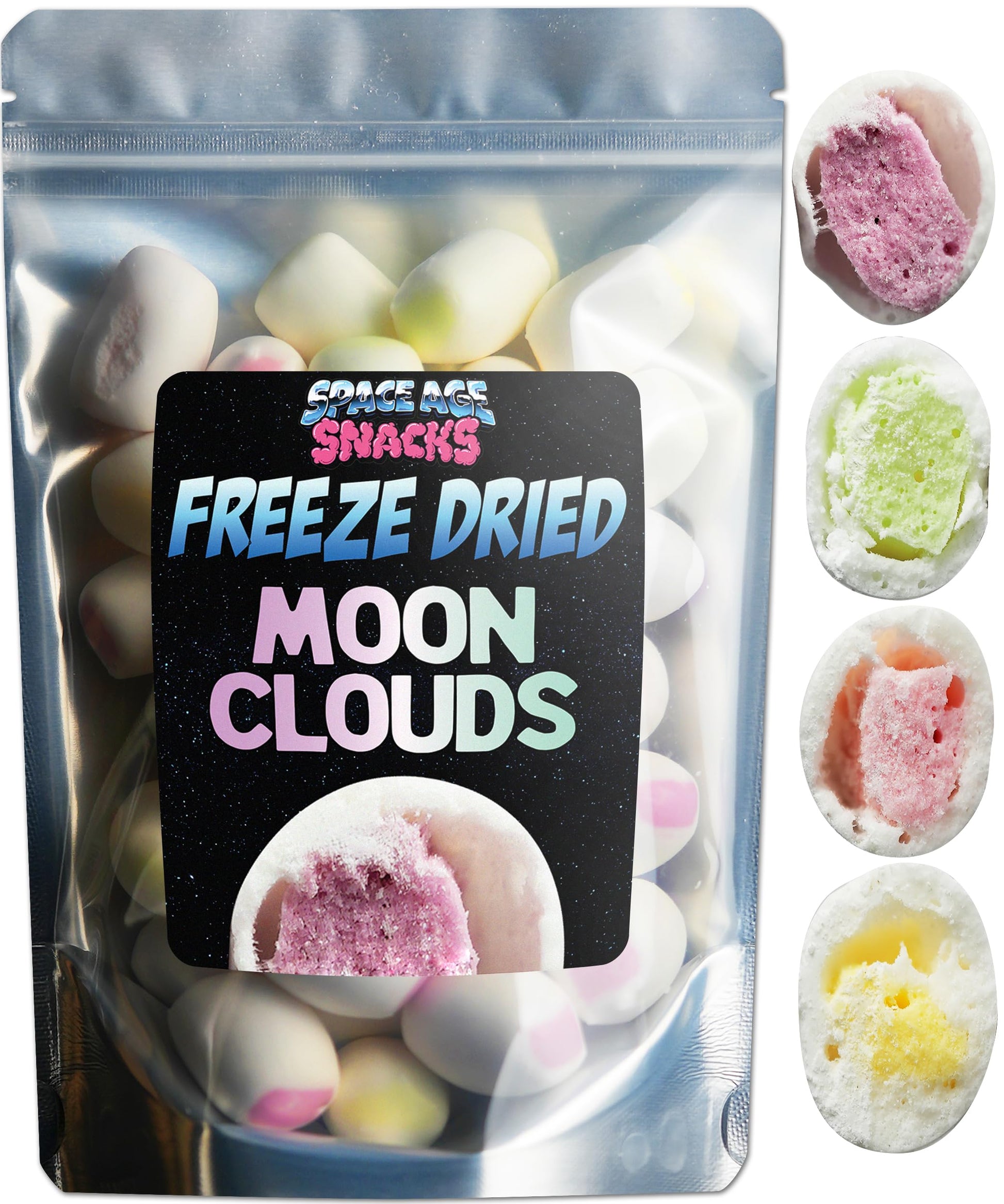 Space Age Snacks Premium Freeze Dried Hi Chews Candy - 8 Ounce Box, Perfect for All Ages