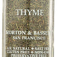 Morton & Bassett Thyme, All Natural, Kosher, Gluten Free, 1 Ounce (Pack of 3)
