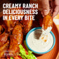Hidden Valley Ranch Dressing & Dipping Sauce, Ranch Dressing, Gluten Free Salad Dressing To Go Cups, On-the-Go Dipping Sauce, 1.