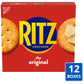 RITZ Original Crackers, Snacks for Kids and Adults, Bulk Lunch Snacks, 12 - 13.7 oz Boxes