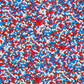 Sentovac 4Th Of July Sprinkles Patriotic Nonpareils 2Mm Mini Red White Blue Peals Sprinkles Edible Sugar For Cake Cupcake Topper
