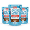 Healthy Heights Grow Daily Kids Protein Drink Mix, Chocolate, 3 Pack, 23.09 Ounce