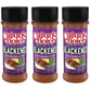 Blackened Seasoning 2.75 oz Cajun's Choice Louisiana Foods (Pack of 3)