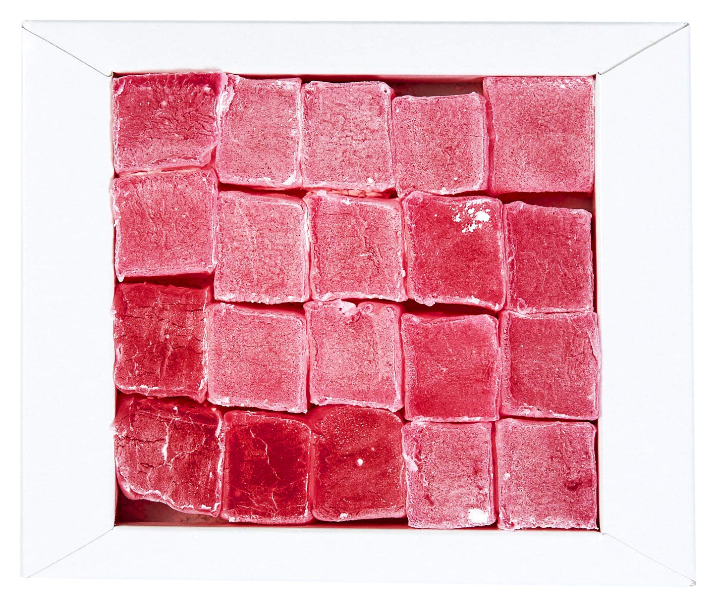 Cerez Pazari Turkish Delight With Pomegranate Flavour 200 Gr Gourmet Small Size Snacks Gift Box No Nuts Sweet Luxury Traditional