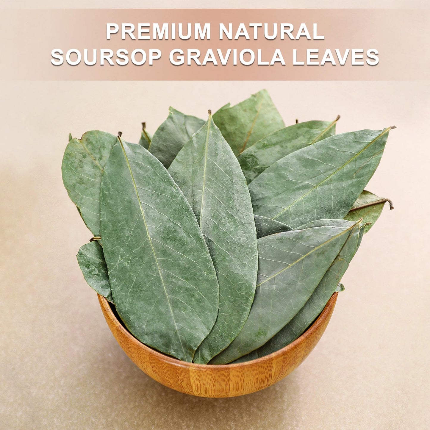 Tearelae - Soursop Leaves Tea - 300+ Premium Soursop Graviola Dried Whole Leaves - Hojas De Guanabana - Country Of Origin Thaila