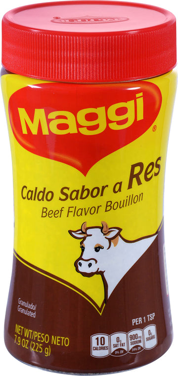 Maggi Granulated Beef Flavor Bouillon, 7.9 Ounce (Pack of 12)