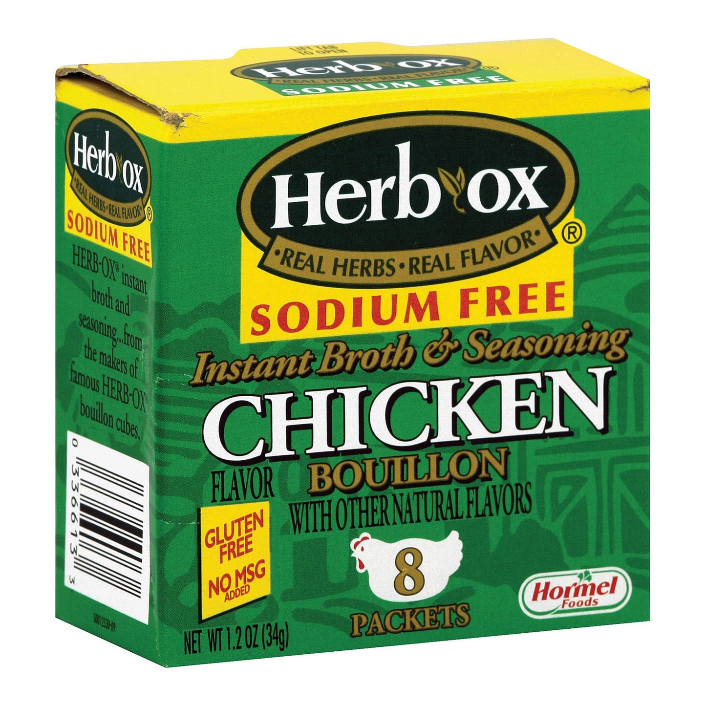 Herb-Ox Low Sodium Chicken Pockets, 1.2 Oz