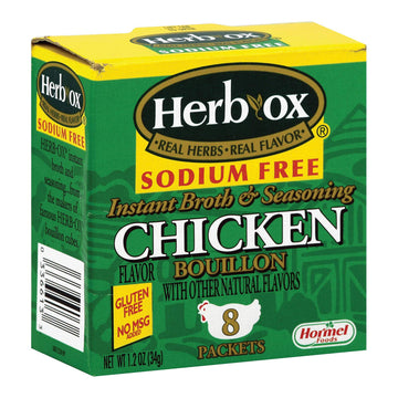 Herb-Ox Low Sodium Chicken Pockets, 1.2 Oz