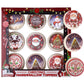 Christmas Marshmallow Toppers  Perfect for Hot Cocoa Toppings or Dessert Decorating Candy  Assorted Holiday Designs (9 Count)