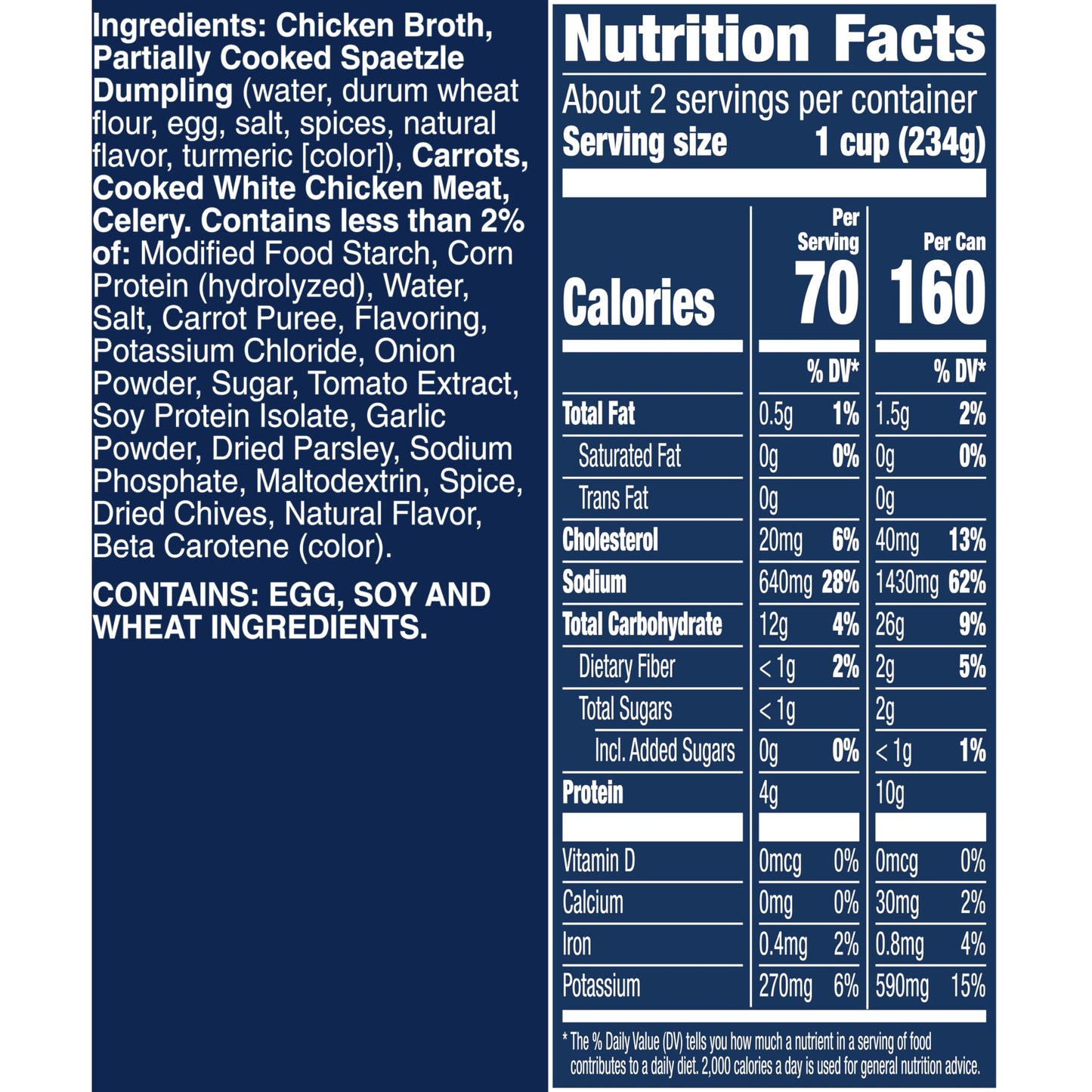 Progresso Traditional, Chicken & Herb Dumplings Canned Soup, 18.5 Oz. (Pack Of 12)