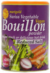Marigold Swiss Vegetable Bouillon Reduced Salt Family 500g - Pack of 2