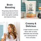 Rising Tide Organic Mushroom Superfood Creamer - Coconut Milk Powder, Lions Mane Mushrooms, & MCT Oil - Dairy Free, Unsweetened,