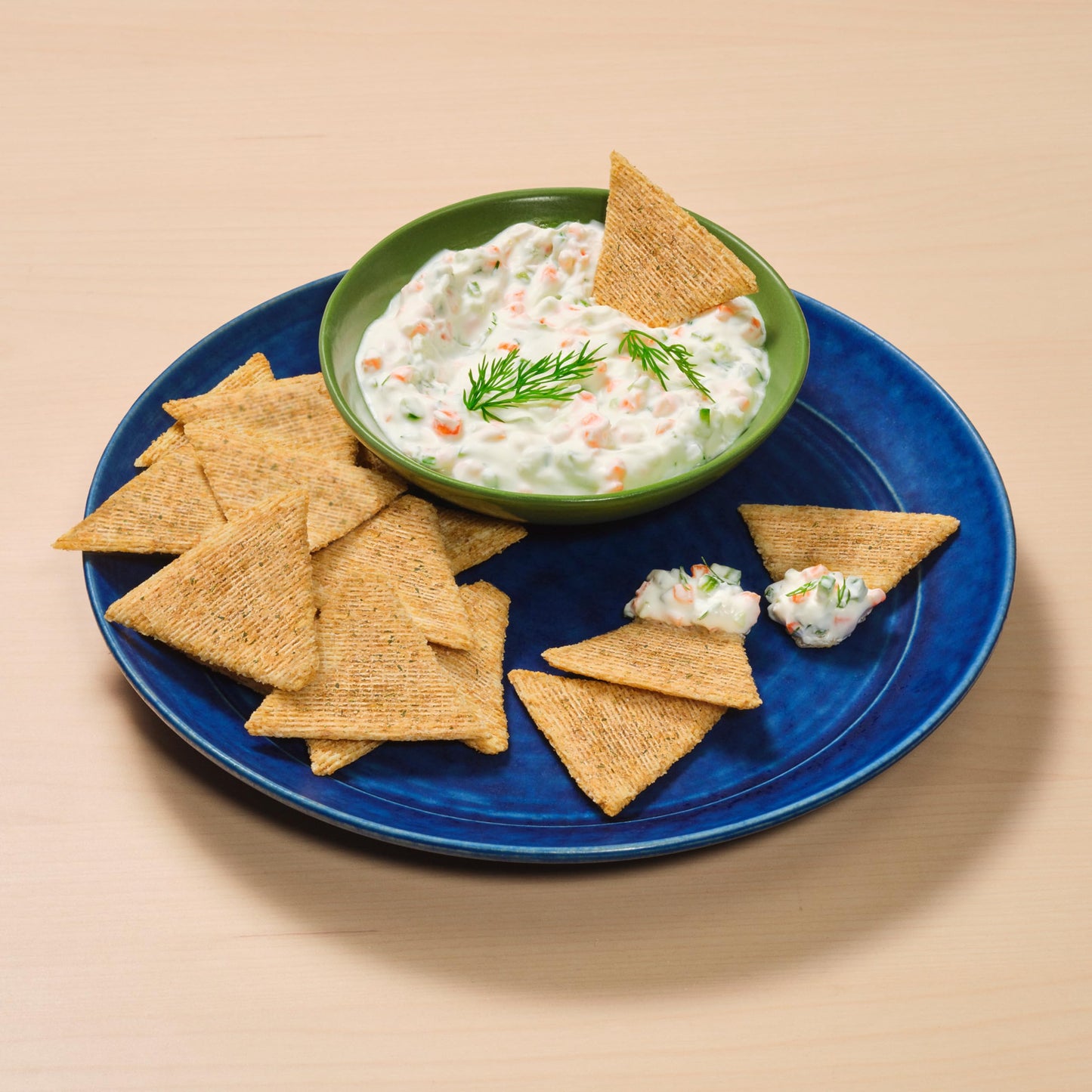 Triscuit Thin Crisps Sour Cream & Onion Whole Grain Wheat Crackers, Lunch Snacks, Bulk Snack Crackers, 6-7.1 oz Boxes
