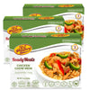 KJ Poultry Kosher Ready Meals - Chicken Chow Mein, MRE Meat Meals Ready to Eat, Gluten Free, Halal, (3 Pack) Prepared Entree Ful