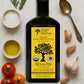 Italian Olive Crafters  Polyphenol Rich Organic Extra Virgin Olive Oil  16.9 fl oz - Organic Olive Oil Extra Virgin Cold Pressed Glass Bottle