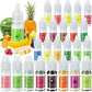 Food Flavoring Oil, 24 Liquid Lip Gloss Flavoring Oil - Concentrated Candy Flavors For Lip Balm, Baking, Cooking, Soap And Slime