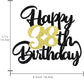 Klionjor 38Th Happy Birthday Cake Topper Happy Birthday Cake Decoration 38Th Birthday Party Decoration Gift Plugin (38)