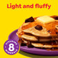 Eggo Frozen Pancakes, Frozen Breakfast, Breakfast Food, Chocolatey Chip, 14.8oz Box (12 Pancakes)