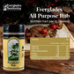 Everglades Rub Seasoning - Sweet & Spicy Blend for Meat - 12 oz - Dry Marinade for smoky aroma, Slow Cooking & Grilling
