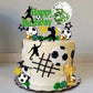 31 Pcs Soccer Cake Topper Decorations Soccer Ball Player Cake Decorations For Soccer Football Theme Birthday Sport Party Supplie