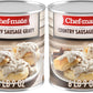 Chef-mate Country Sausage Gravy, Breakfast Sausage, Biscuits and Gravy, 6 lb 9 oz, #10 Can (Pack of 2)