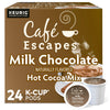 Caf   Escapes Milk Chocolate Hot Cocoa Keurig Single-Serve K-Cup Pods, 24 Count