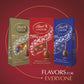 Lindt Lindor Double Chocolate Milk Chocolate Candy Truffles, Milk Chocolate With Smooth, Melting Truffle Center, 5.1 Oz. Bag