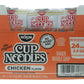 Nissin 827961 Cup Noodles, Chicken, 2.5 oz Cup, 24 per Carton