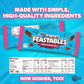Feastables Mrbeast Milk & Cookies Pack, King Size Milk Chocolate & Cookies & Creme Bars, 10 Each, Candy Bars For Mature-Themeds & Kids As Snacks, Gifts, Or Dessert, Fairtrade Cocoa, 2.1 Oz Each, 20 Count