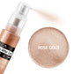 DecorRom Edible Glitter Spray - 0.75 oz Rose Gold Luster Dust for Cake Decorating and Drinks