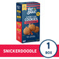 Fat Snax Low-Carb Crunchy Mini Keto Cookies, Snickerdoodle, 5 Ounce, Almond Flour Cookies, Certified Gluten-Free, Low Sugar Snac
