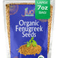 Jiva Organics Fenugreek Seeds - Organic, Non-GMO, Gluten Free, 7 Ounce - Methi Seeds for Cooking & Sprouting
