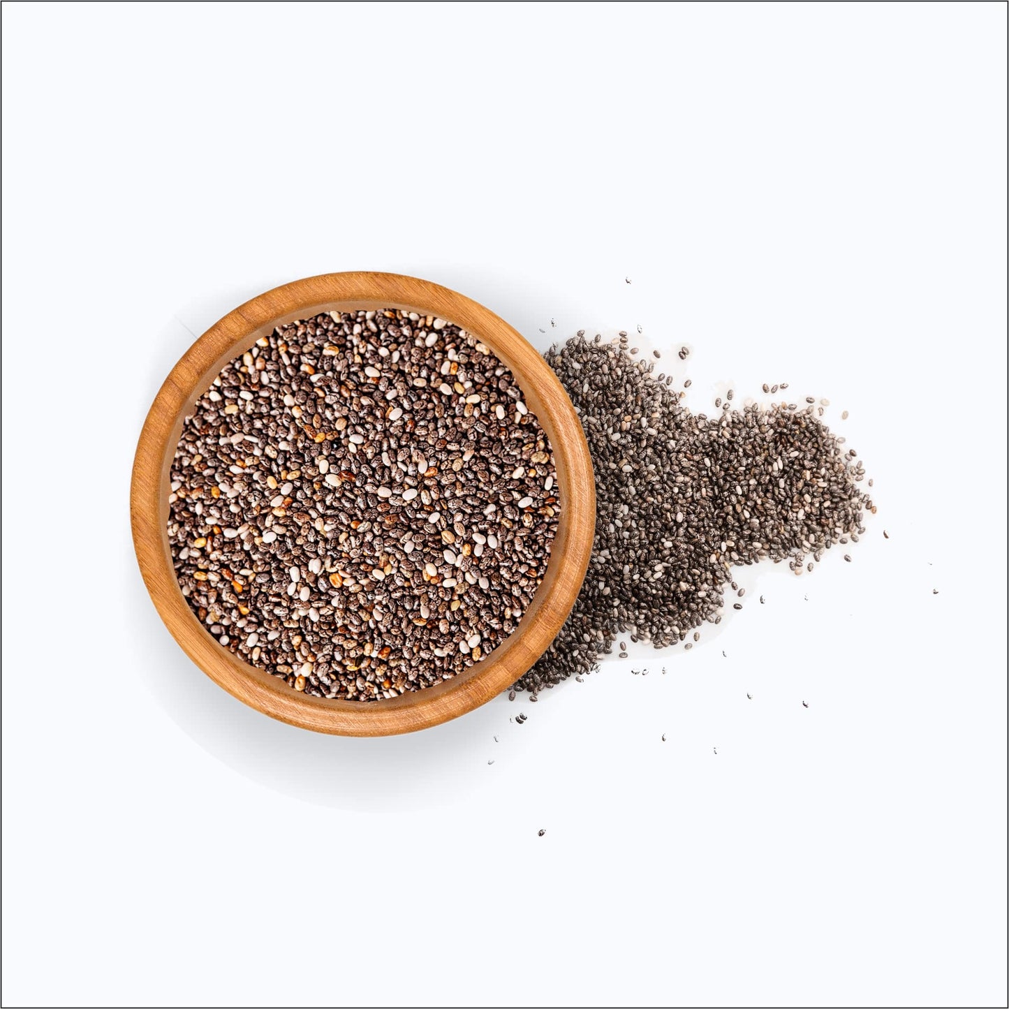 Organic Zing Chia Seeds (454 Gm) Pack Of 2 Organic