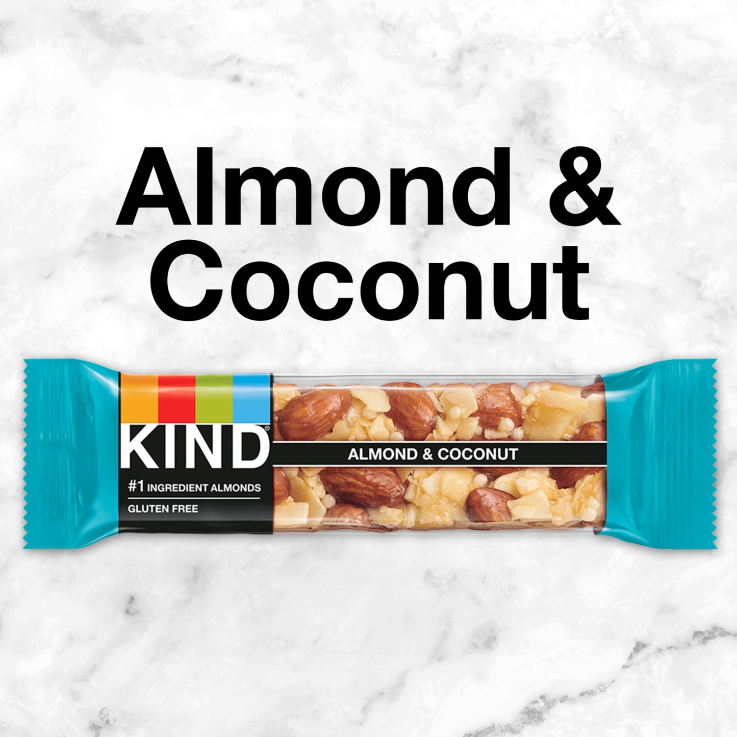 KIND Bars, Almond & Coconut, Healthy Snacks, Gluten Free, 12 Count (Pack of 2)