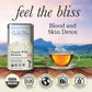 Wild Bliss Organic Burdock Root Tea - Caffeine Free Herbal Detox Support - Pharmacopoeia Quality - 25 Plant Based Tea Bags