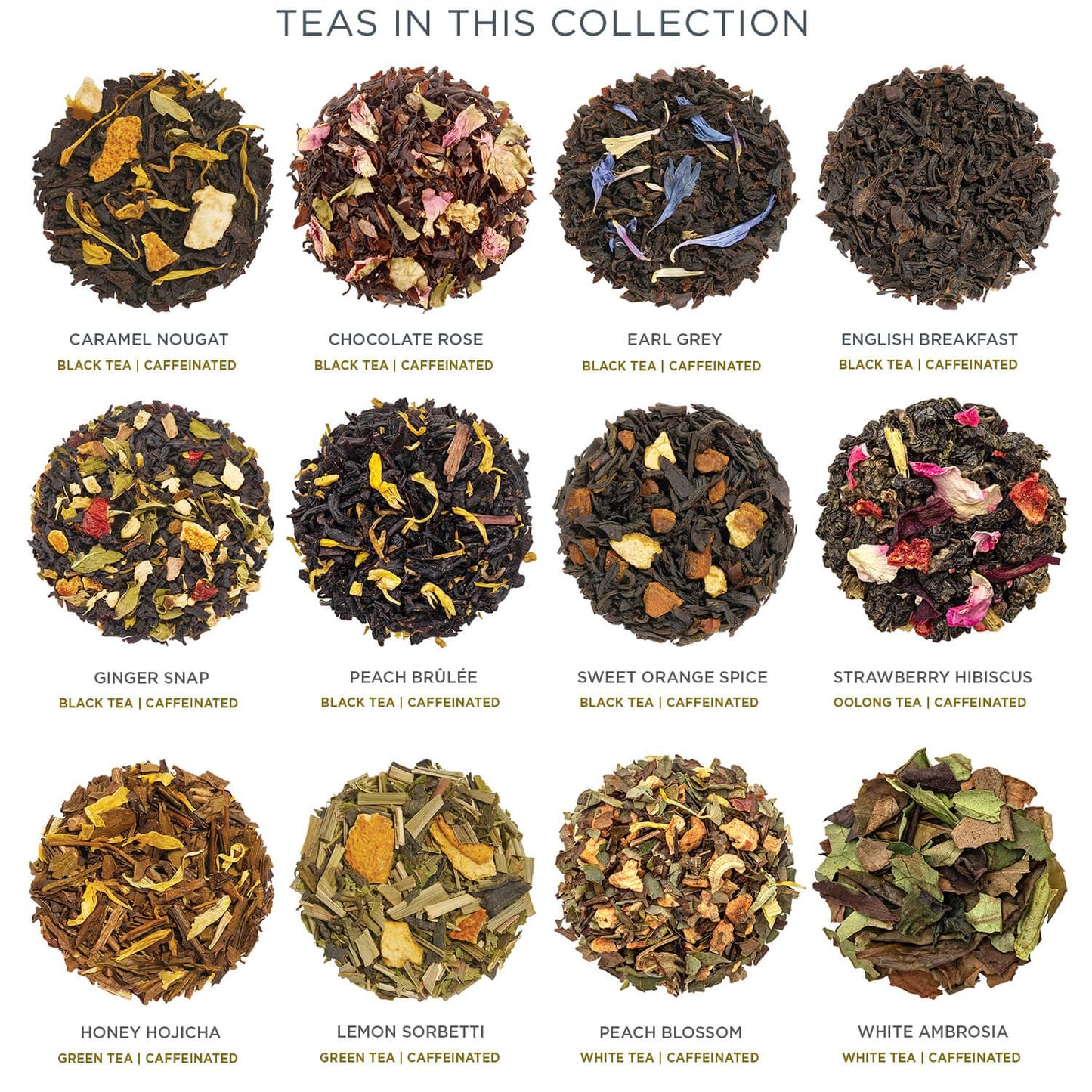 Tea Forte Tea Advent Calendar Gift Set; 24 Individually Wrapped Handcrafted Assorted Pyramid Infuser Tea Bags With Numbered Doors, Warming Joy