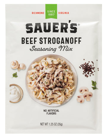 Sauer's Beef Stroganoff Sauce, 1.25 Ounce (Pack of 1)
